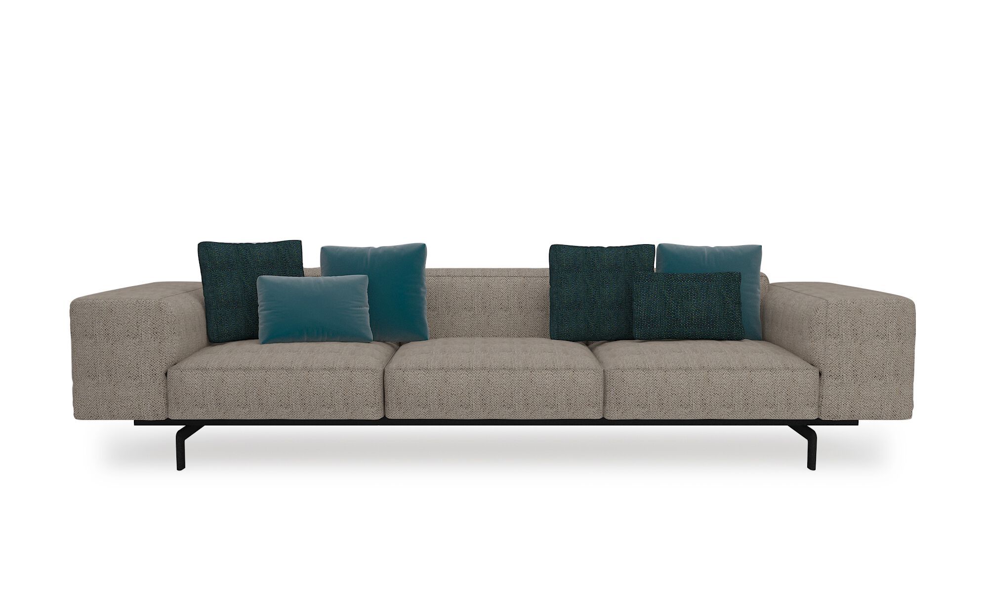 3-местный тканевый диван Kartell LARGO ARCH-00016303 - Вид №2