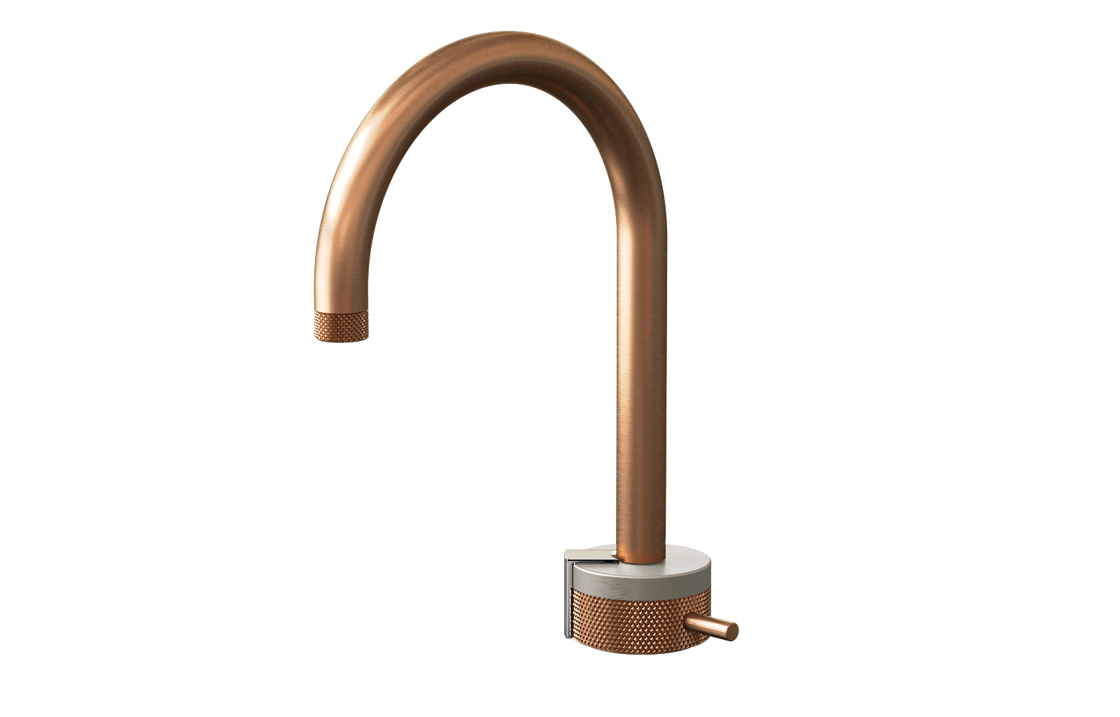 E-11502-R1SN-L2PC-BRG Однорычажный прогрессивный смеситель для раковины - излив 16см GRAFF MOD+