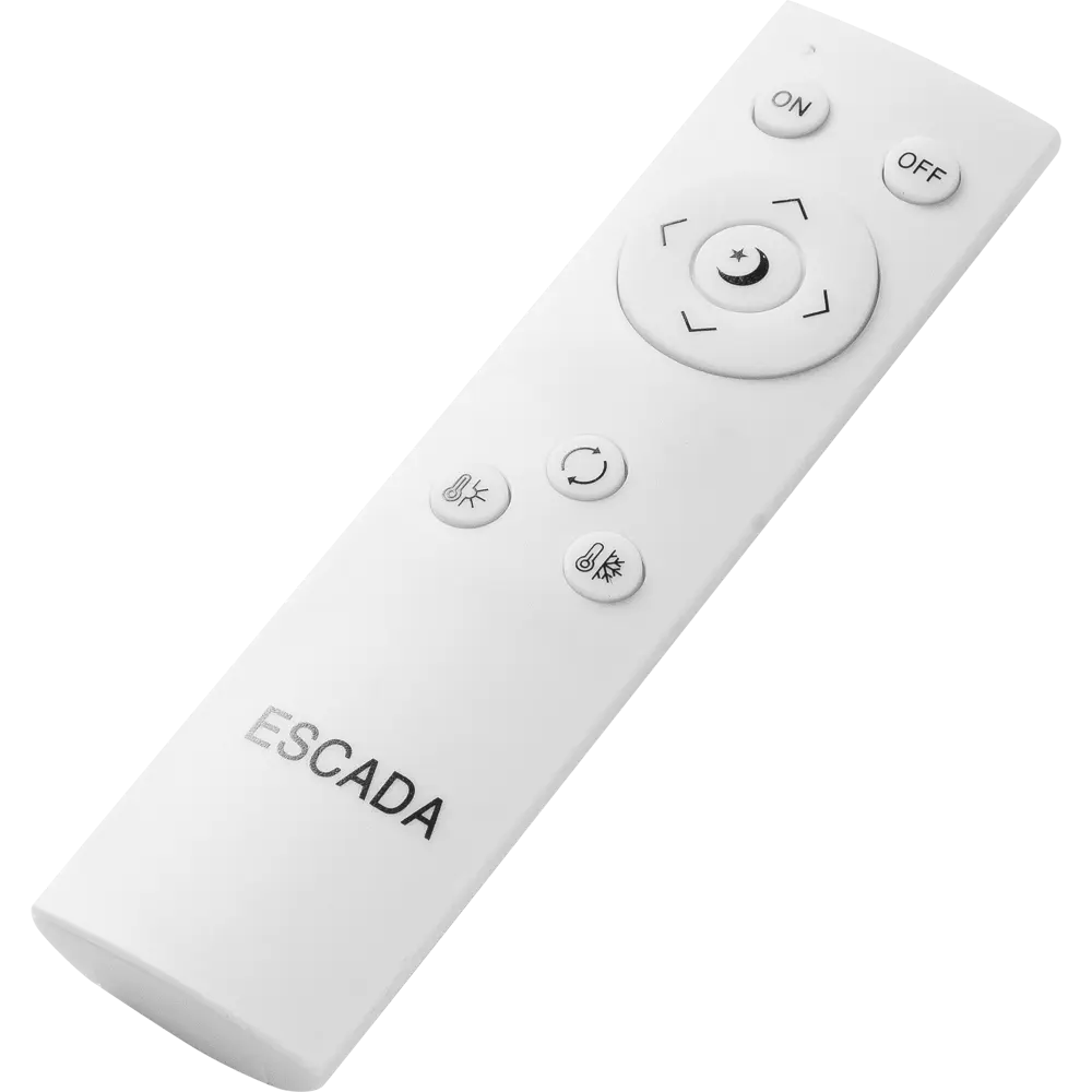 Люстра потолочная светодиодная Escada 10223/5LED 94W с пультом управления, 28 м², регулируемый белый свет, цвет белый STLM-2039655 - Вид №5