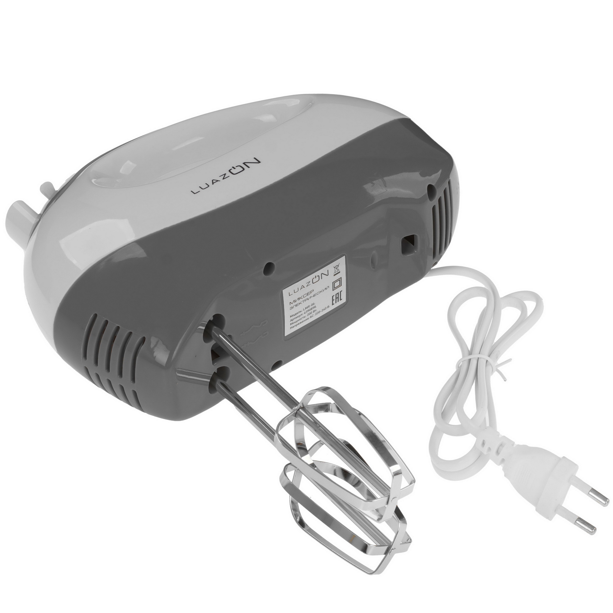 5070005 Миксер LUAZON LMR-06 белый STDN-0062713 - Вид №5