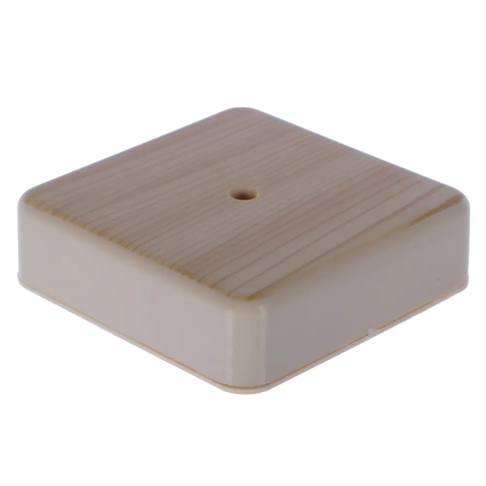 Коробка распределительная IEK 75х75 мм цвет сосна STLM-2073040