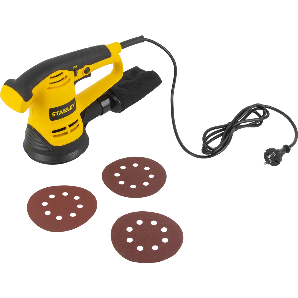 Эксцентриковая шлифмашина Stanley SRS480, 480 Вт, 125 мм STLM-2019223 - Вид №4