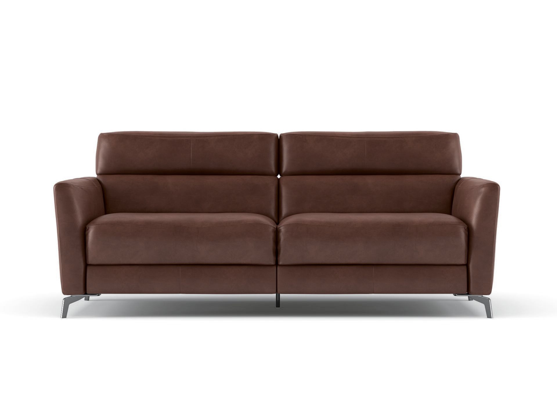 Кожаный диван с подставкой для ног Natuzzi Italia Стэн ARCH-00055192 - Вид №1