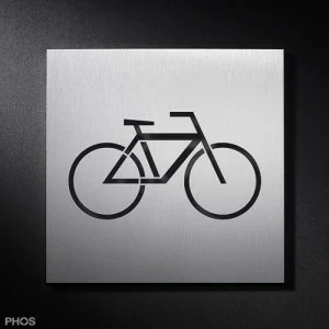 PS3401 Пиктограмма подписывает парковочное место для велосипедов PHOS