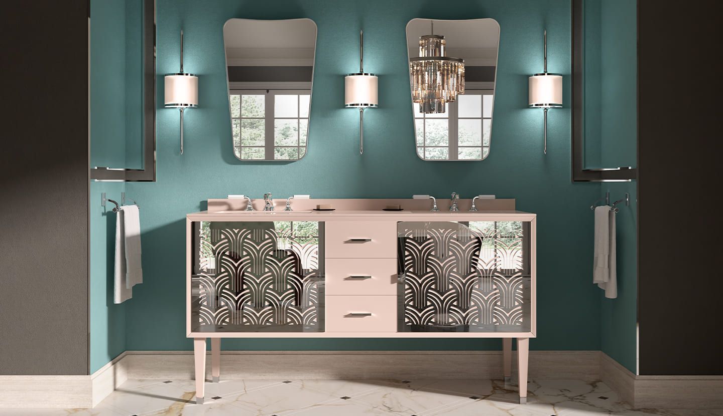 Деревянная двойная раковина с дверцами Park Avenue CORA 3S ARCH-00139415 - Вид №4