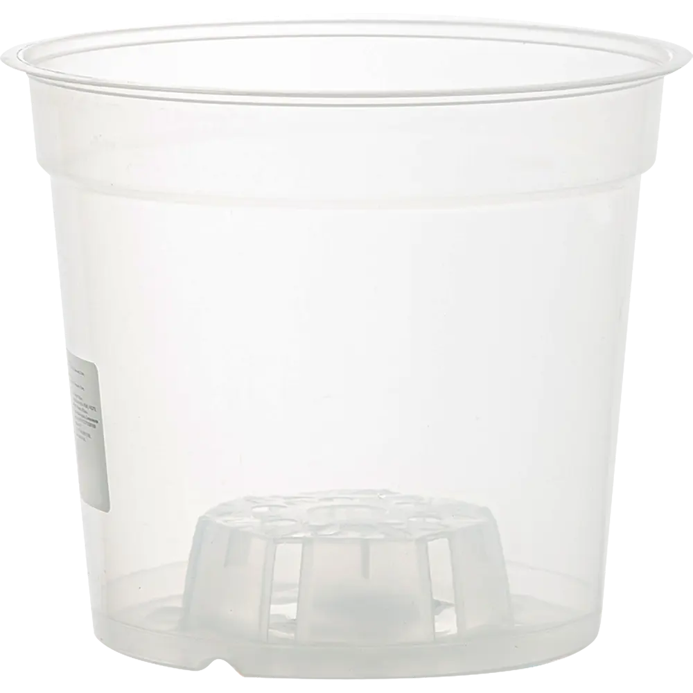 Горшок цветочный для орхидей Газонcity ø15 h13.2 см v1.4 л пластик прозрачный STLM-2015549