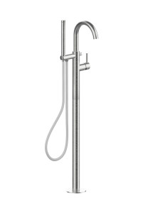 Однорычажный смеситель для ванны из нержавеющей стали