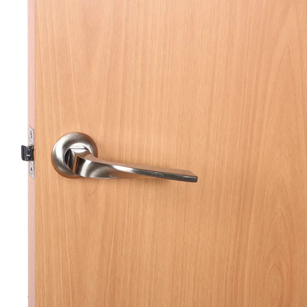 Ручка дверная на розетке Фабрика Замков Z 106, цвет матовый никель STLM-2108560 - Вид №4