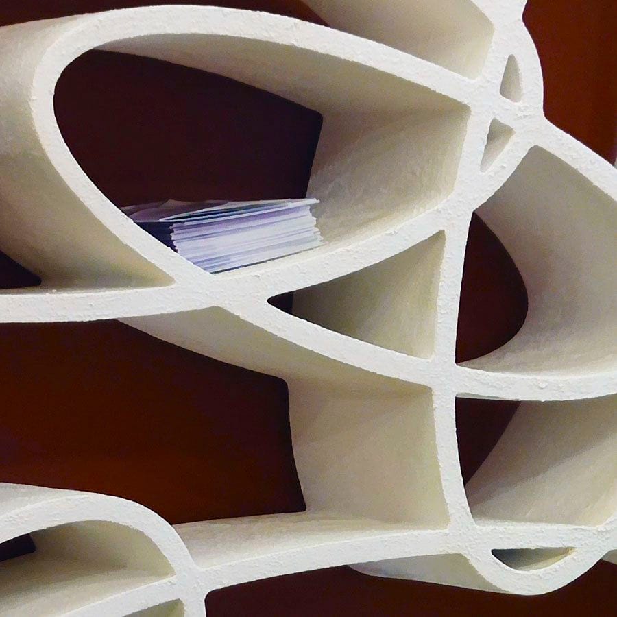 Книжный шкаф из переработанного пластика с фотокаталитической обработкой Creazione SUGO THE GIULIA ARCH-00037509 - Вид №2