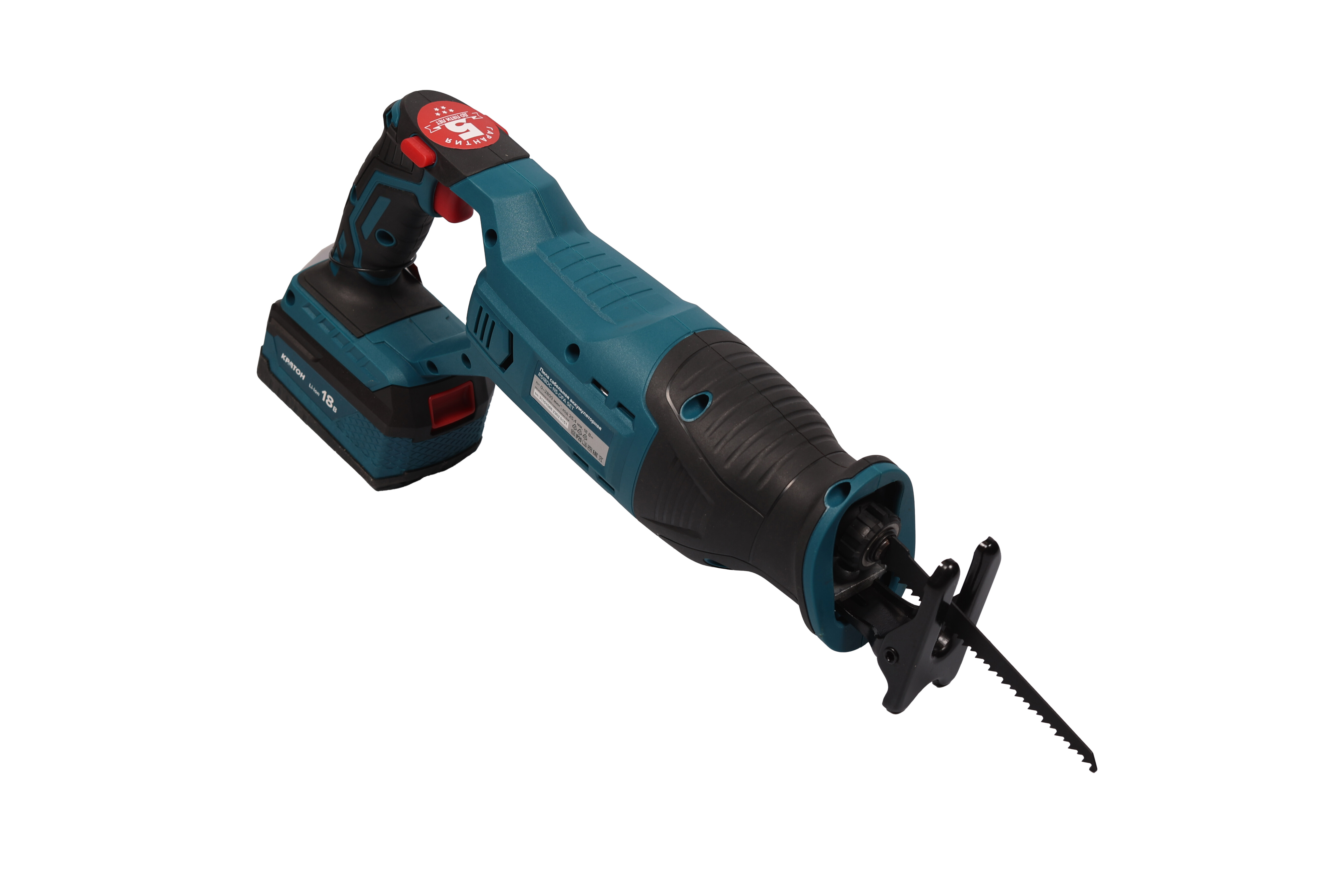 Сабельная пила Кратон RS18DC-115-OFA SET 9127769 STDN-0107418 - Вид №4