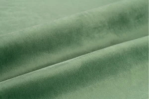 COLORISTICA Swiss velvet col.18 Портьерная ткань  Бархат  Swiss velvet Зеленый