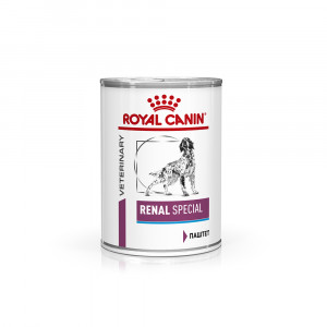 ПР0053548 Корм для собак Vet Diet Renal Special, при хронической почечной недостаточности банка 410г ROYAL CANIN