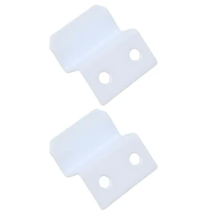 Кронштейн белый 120x26x20 мм 4 шт.
