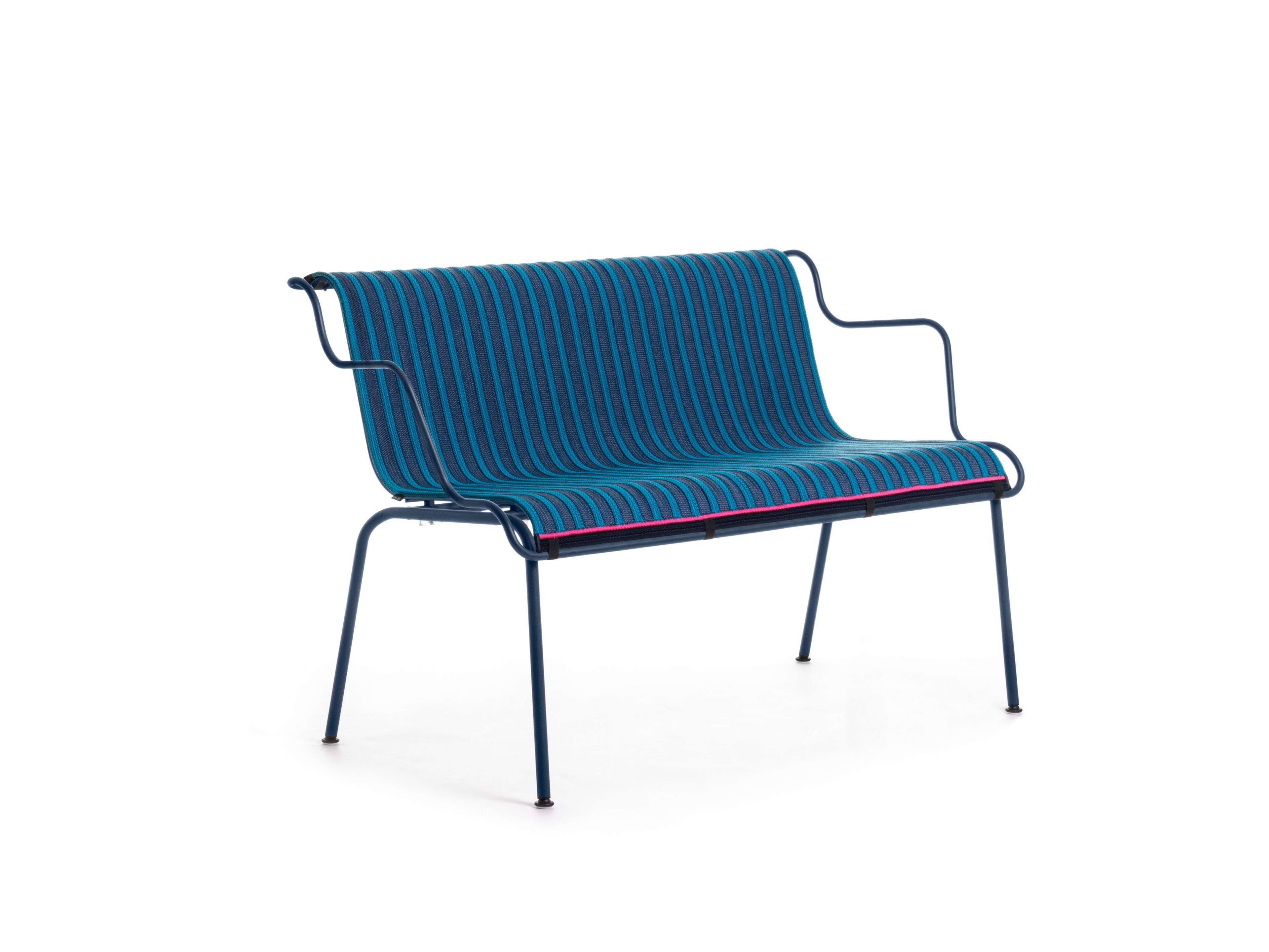 Стальная садовая скамейка со спинкой Magis Юг ARCH-00030671 - Вид №4