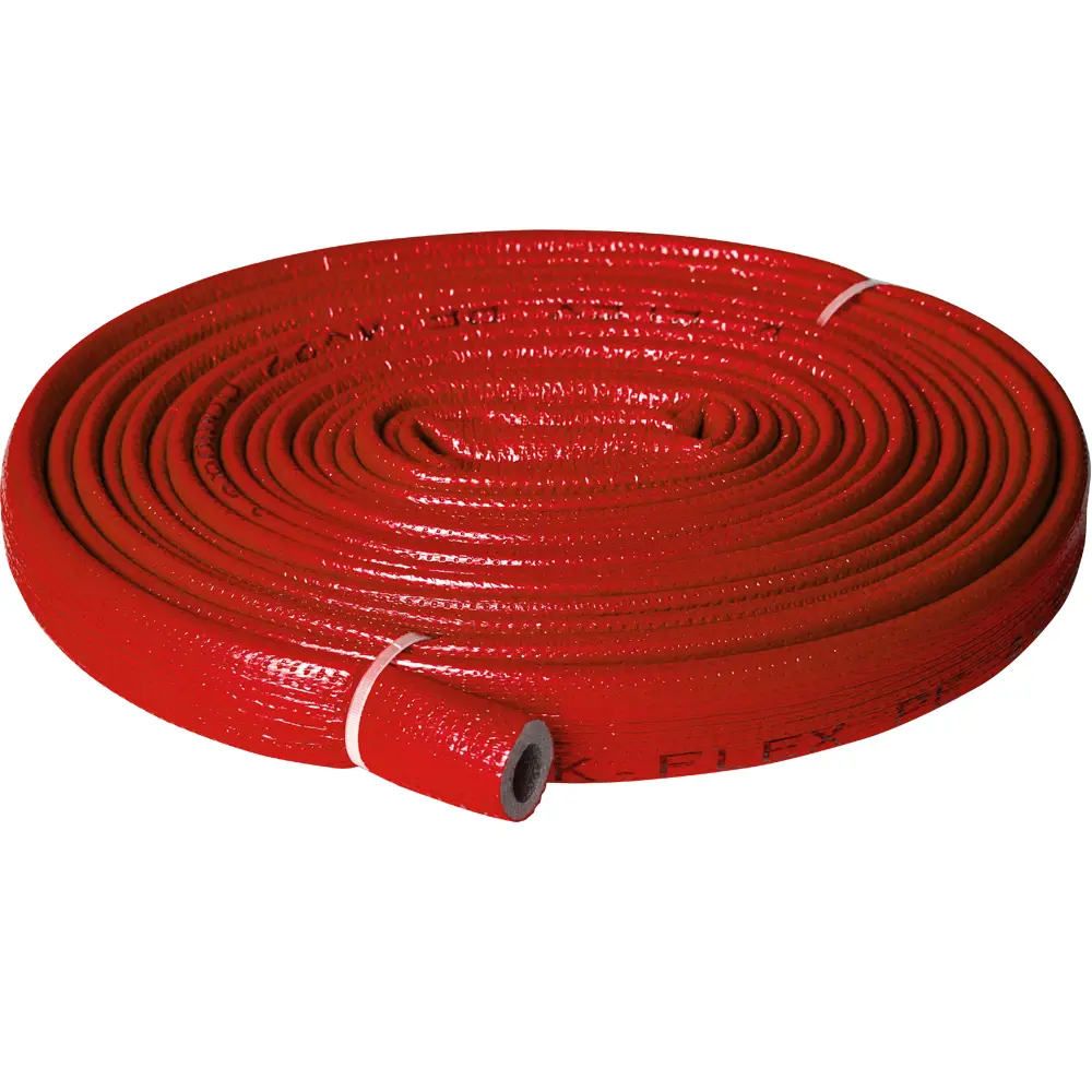Теплоизоляционная трубка K-Flex PE Compact Red ø15x4 мм 1000 см вспененный полиуретан цвет STLM-2013635