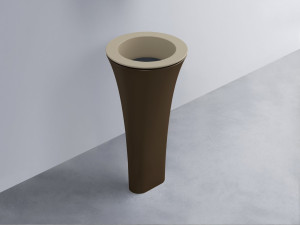 AMLA45-AV+AMPILT-BA+AMCOLT-CA Раковина Amedeo Tondo отдельностоящая cielo Enjoy + Amedeo