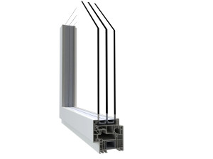 ПВХ створки тепловой резки окна