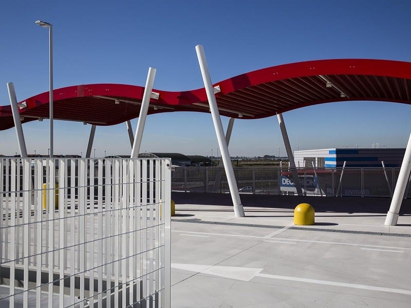 Ограждение из решетки Defim Orsogril STEROPE® ARCH-00098924 - Вид №2