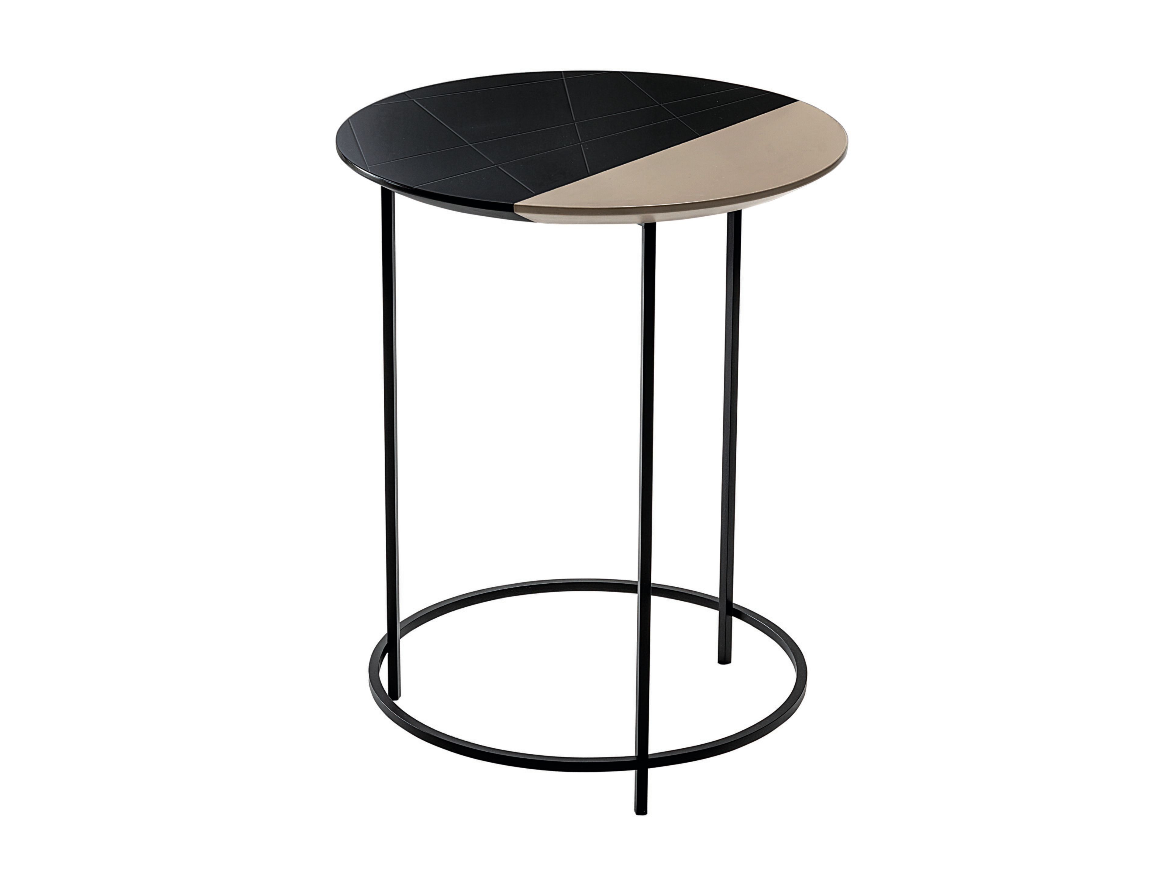 Журнальный столик с МДФ и барельефом и металлическим основанием Casamilano TWIST ARCH-00039395