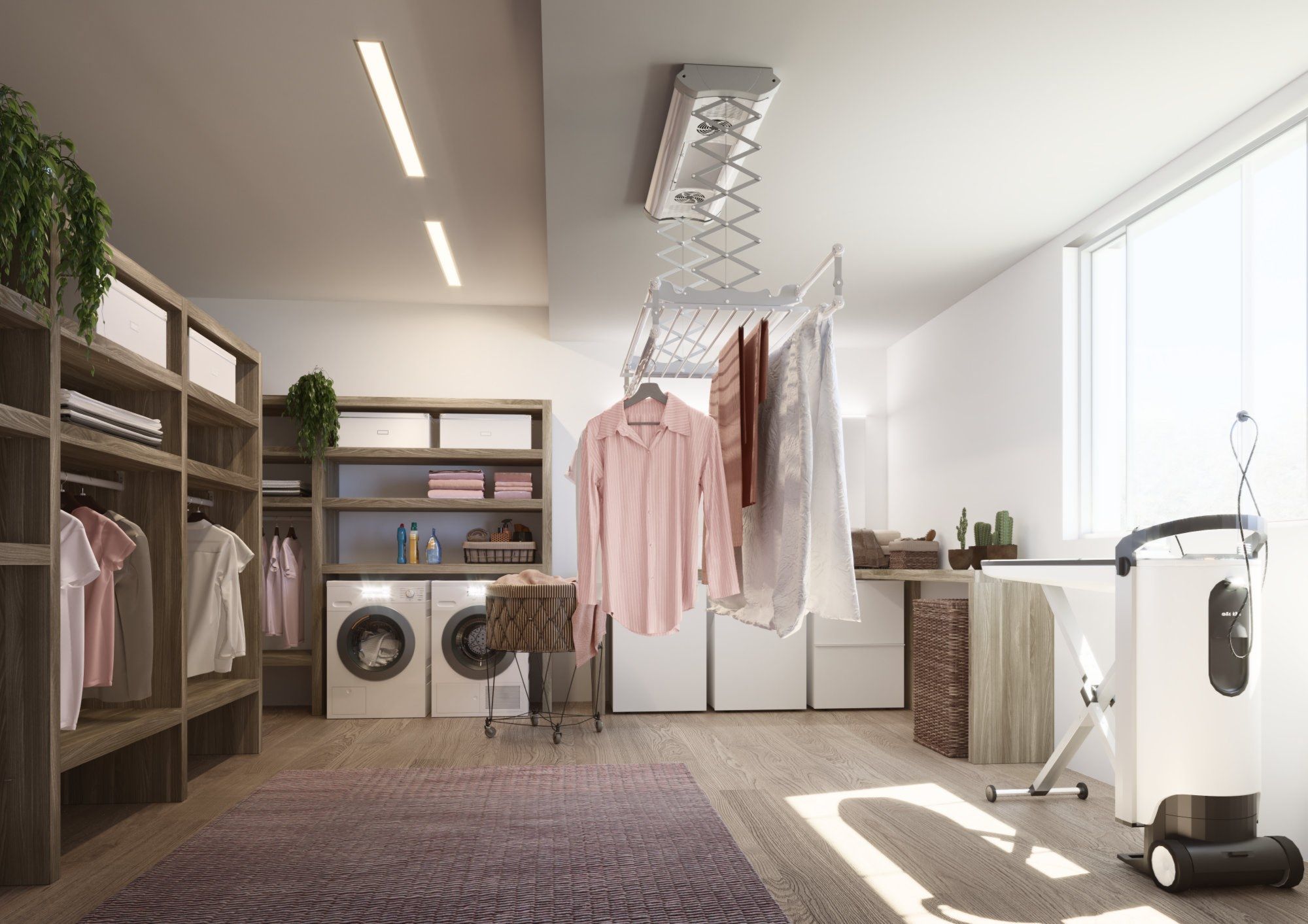 Электрическая потолочная сушилка для белья с дистанционным управлением Foxydry FOXYDRY AIR ARCH-00112288 - Вид №10