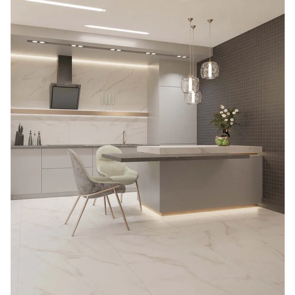 Керамогранит Estima Melody с мраморным декором 60x120 см 89354194 STLM-0945710 - Вид №5