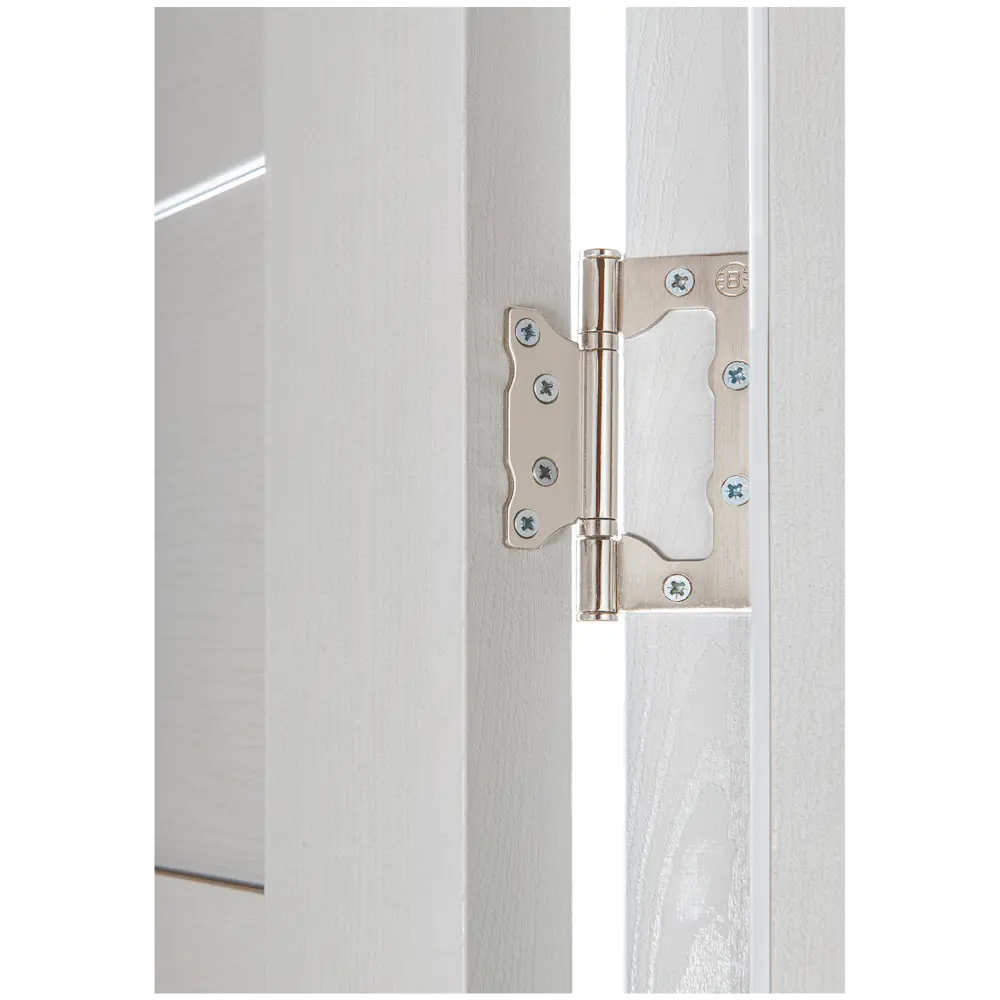 Дверь межкомнатная со стеклом Легда-29 80x200 см Hardflex серый с замком и петлями PORTIKA STLM-2160770 - Вид №4