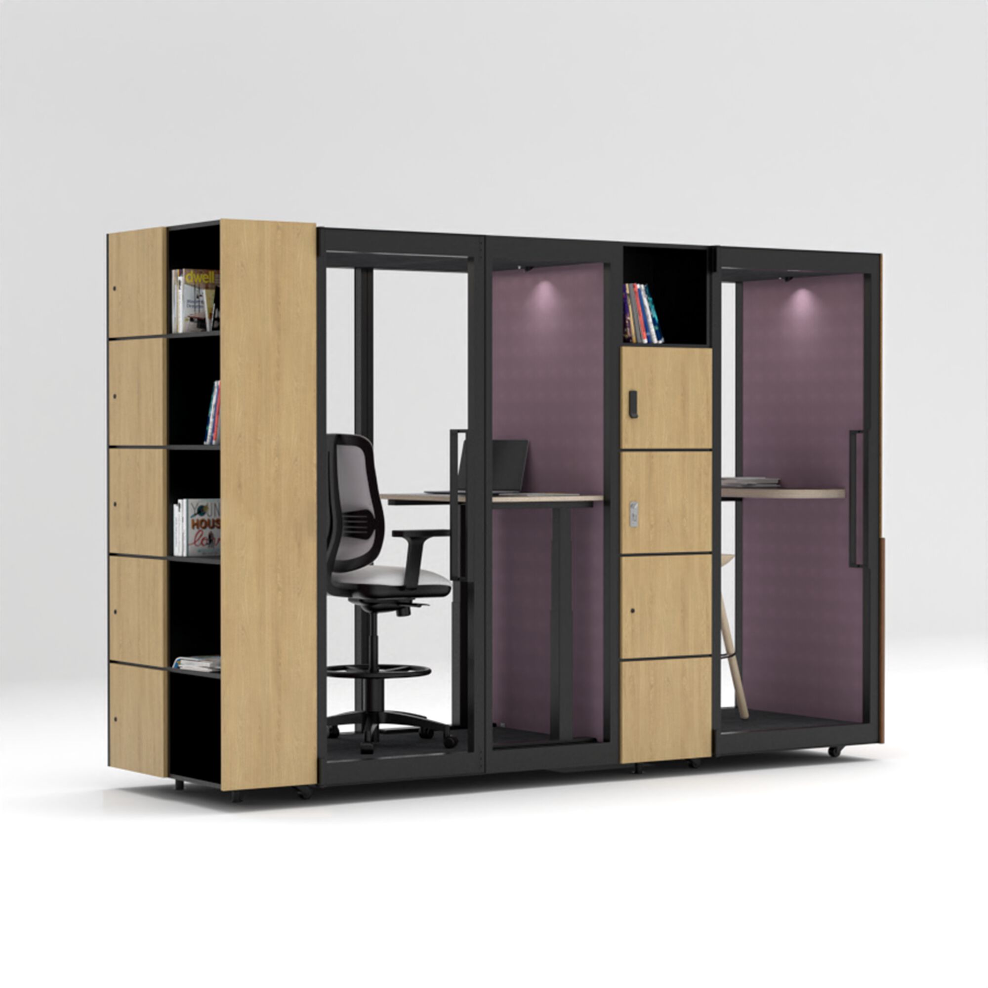 Мобильный контейнер для офисного острова Askia Kameleon ARCH-00117662 - Вид №1