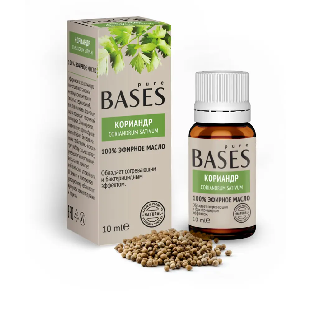 Масло эфирное для бани Доктор Баня Кориандр 10 мл STLM-2161392