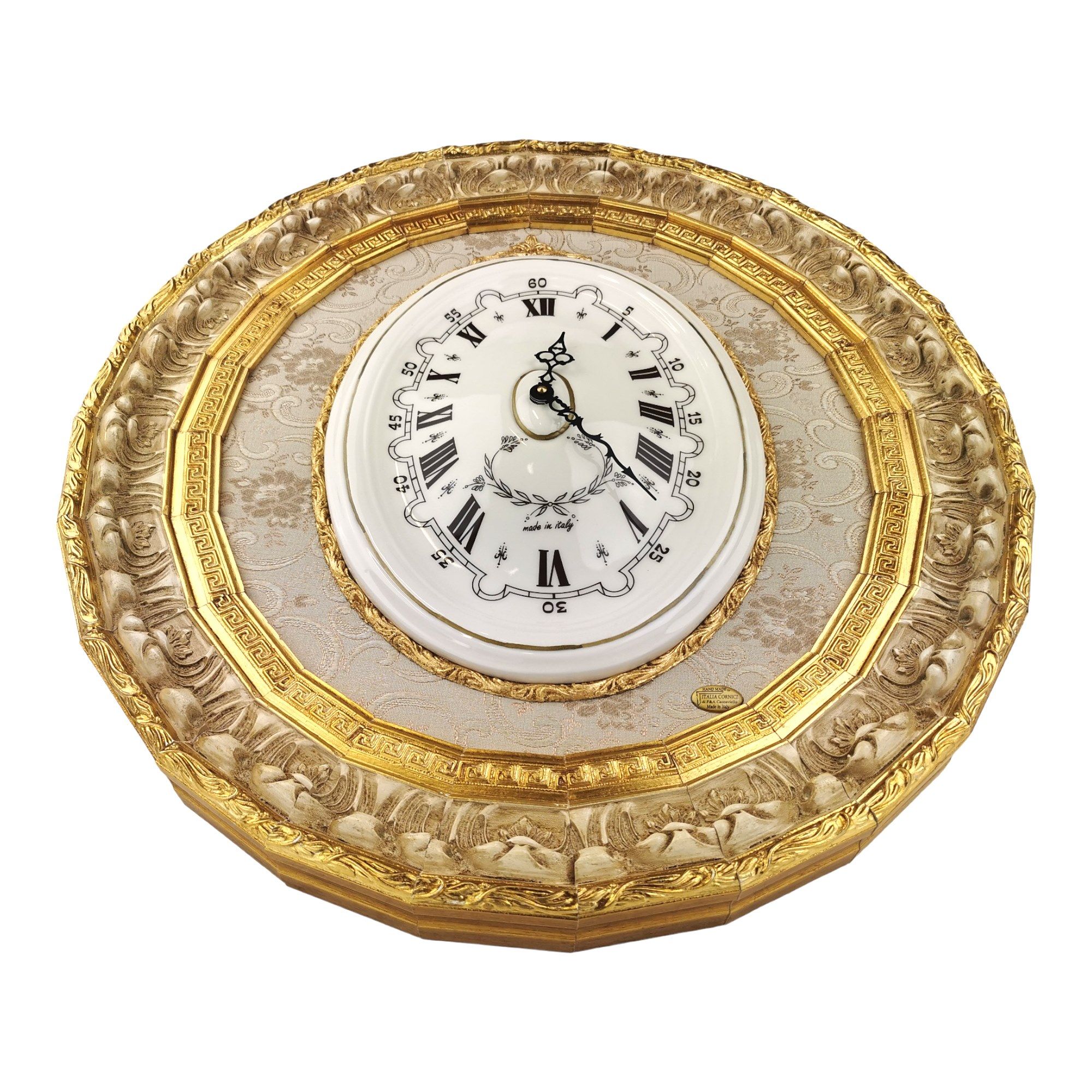 Украшенные фарфоровые часы Italia Cornici OV VERS ARCH-00067590