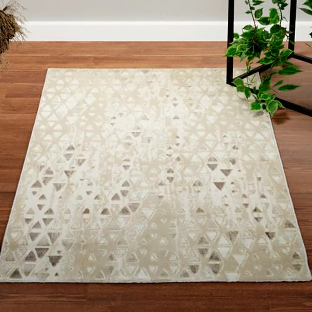 Ковер Mutas Carpet Eco Season 8158A Beige H.B/Cream прямоугольный 120x170 см хлопок