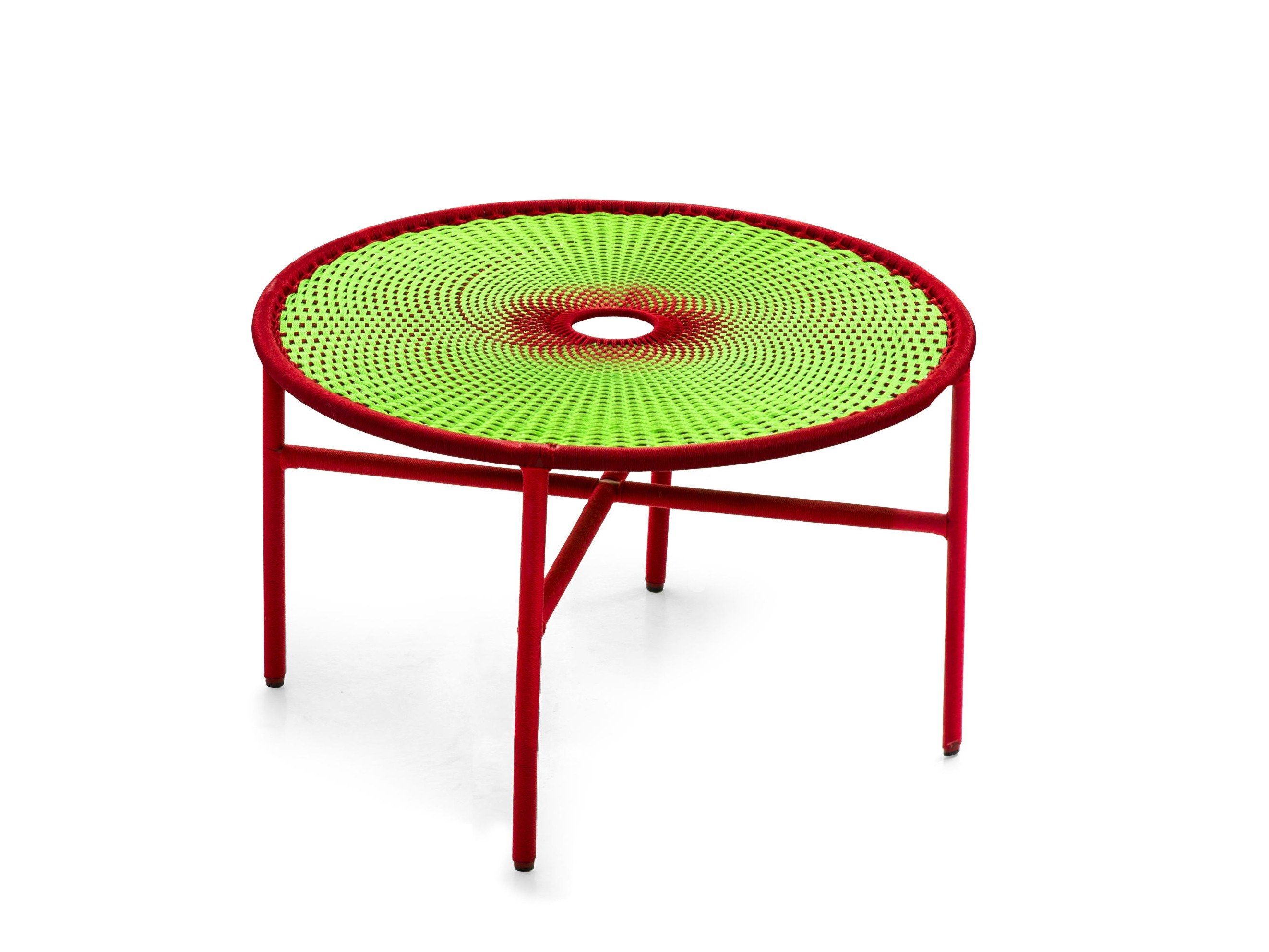 Журнальный столик из стали и цветной полиэтиленовой проволоки MOROSO M'afrique ARCH-00065234 - Вид №25