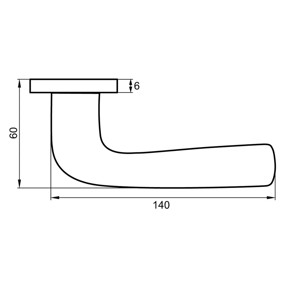 Дверные ручки Puerto Соффиони - элегантное решение для межкомнатных дверей 86523110 STLM-0069624 - Вид №4