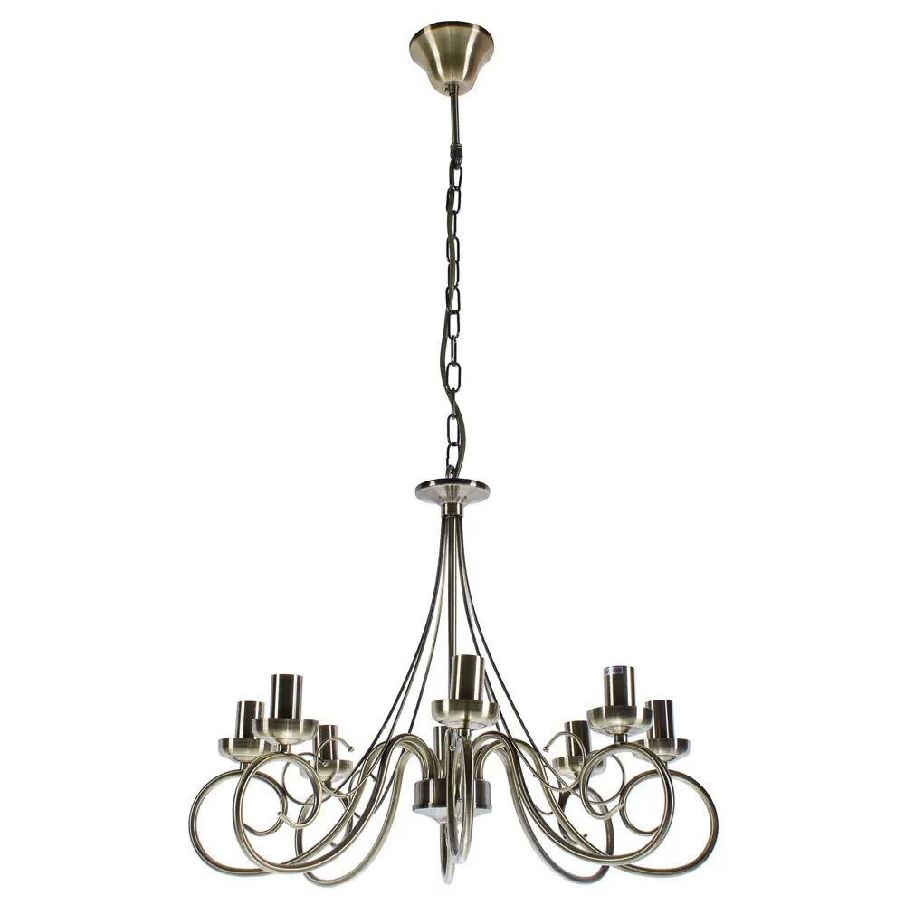 Люстра Sandia 8xE14x60 Вт, цвет бронза 12747945 STLM-2127026 Maytoni 