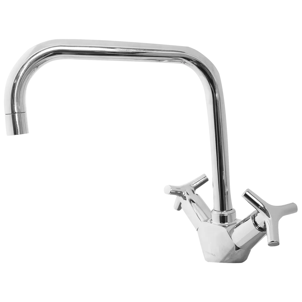 Смеситель для кухни Vidima Trinity 24.1 см цвет хром STLM-2028665