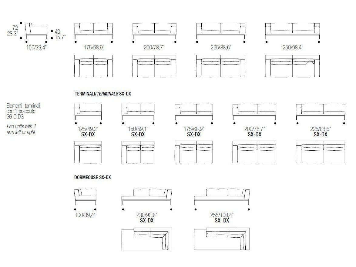 Модульный диван ERBA ITALIA EDIZIONE ARCH-00070725 - Вид №9