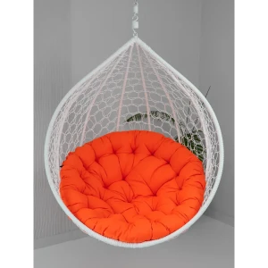 Подушка для качелей Everena Outdoor round orange papasan 120x120 см оранжевая