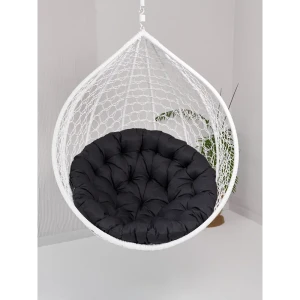 Подушка для качелей Everena Outdoor round graphit papasan 120x120 см черная