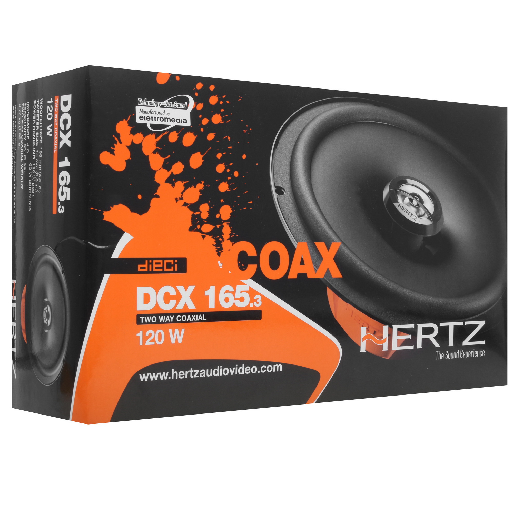 1255321 Коаксиальная акустическая система Hertz DCX 165.3 STDN-0116325 - Вид №5