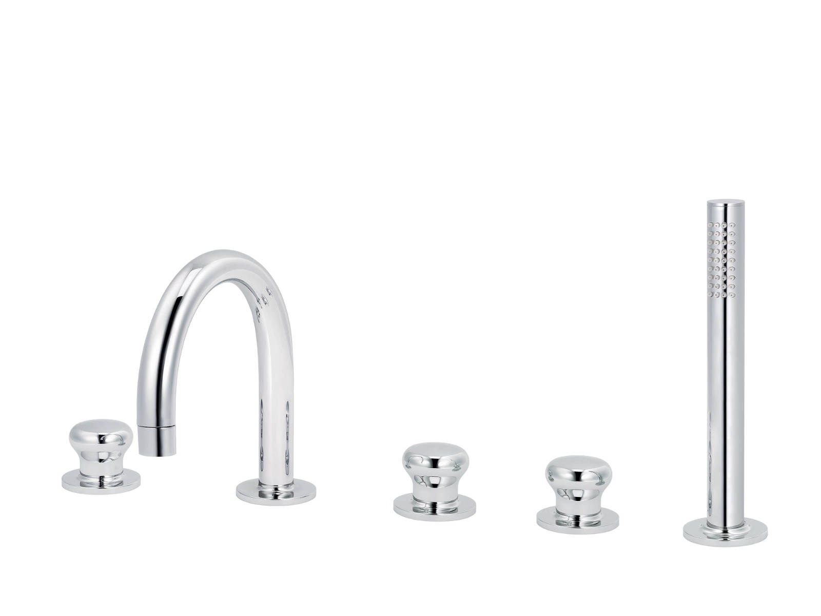 Набор для ванны с 5 отверстиями и ручным душем rvb DEVILLE ARCH-00151382