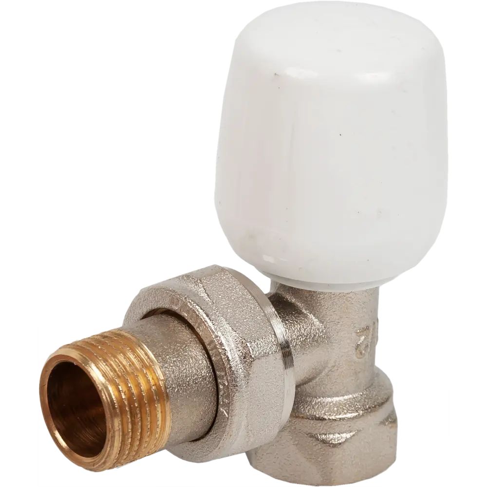 Вентиль для радиатора угловой Itap 1/2" латунь STLM-2077459