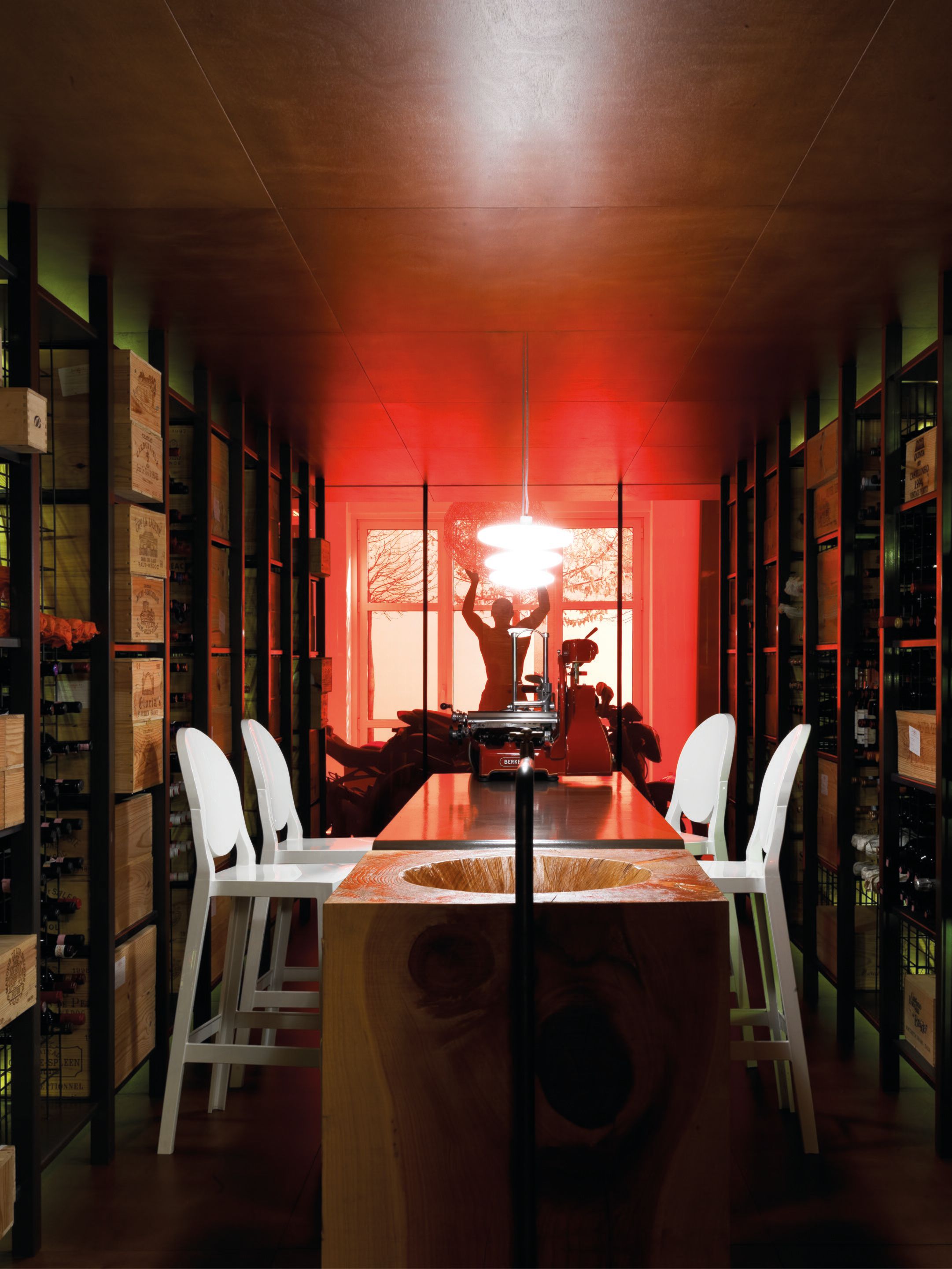 Высокий стул из поликарбоната Kartell Ghost ARCH-00137225 - Вид №2