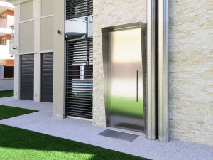 Бронированная входная дверь для экстерьера