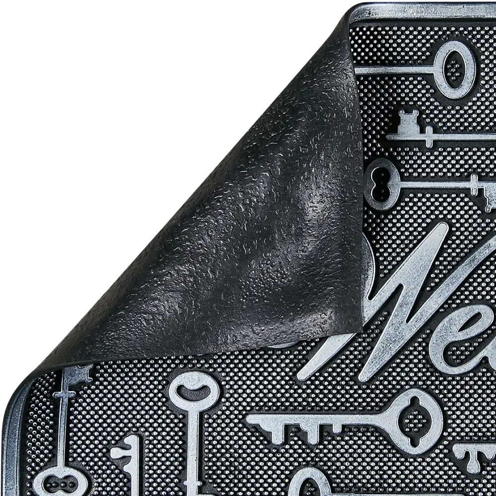 Коврик Inspire для улицы резина ARARAS 45x75 см цвет черный STLM-2019438 - Вид №3