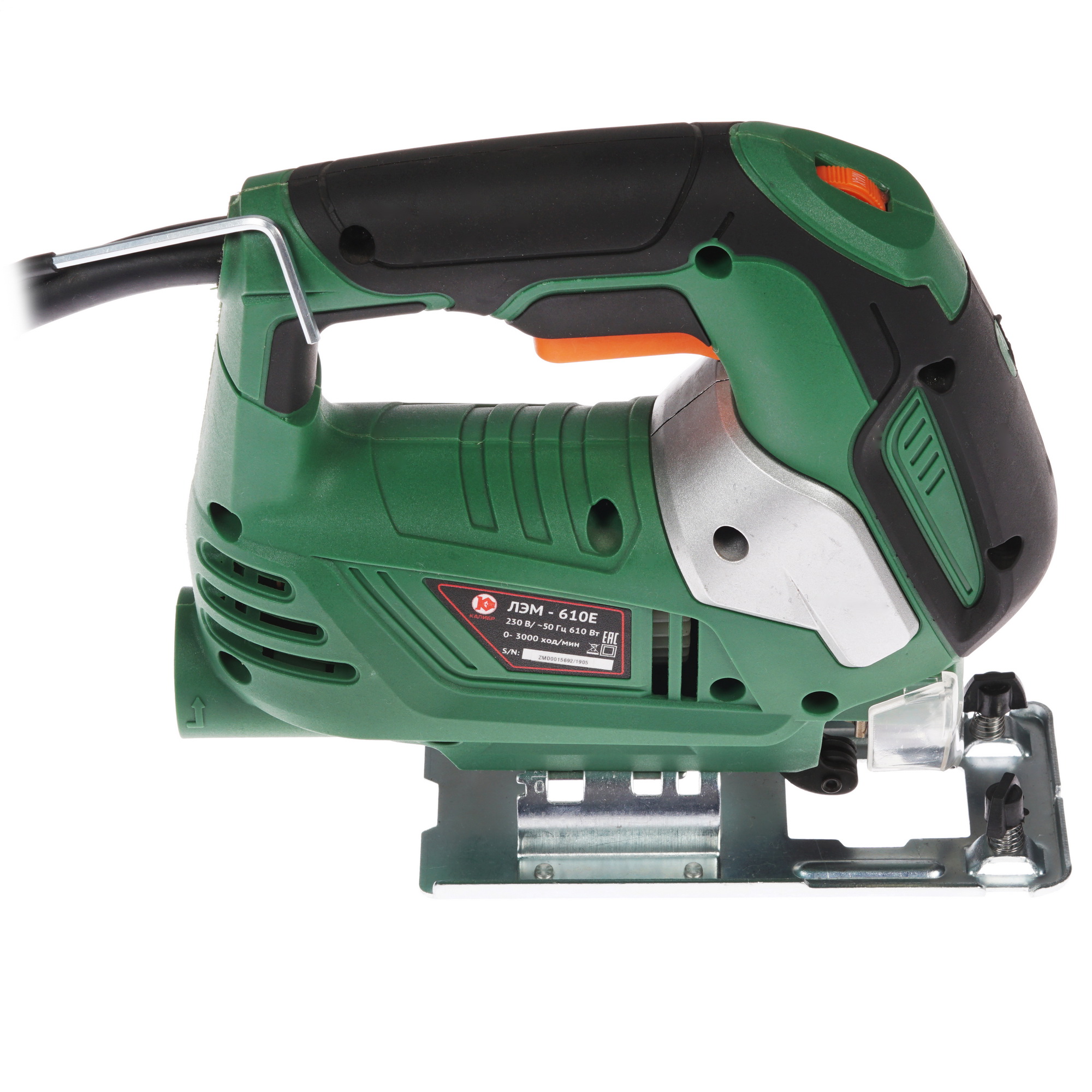 Электрический лобзик Калибр ЛЭМ-610Е 1241089 STDN-0142370 - Вид №3