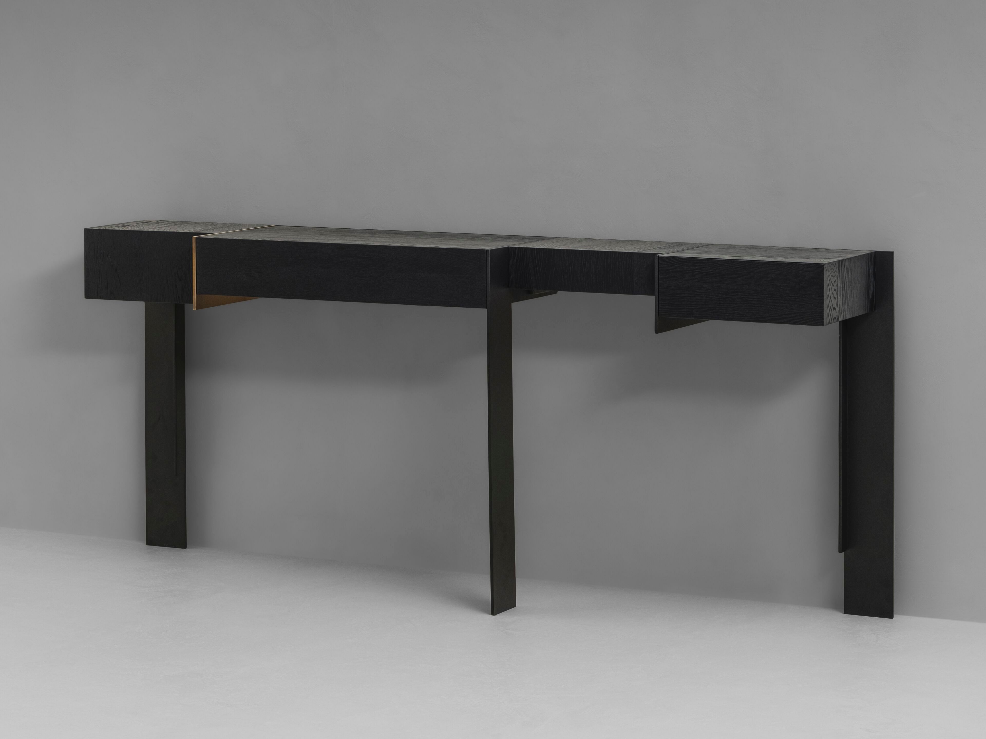 Прямоугольная консоль из массива дерева Van Rossum Kitale ARCH-00112079 - Вид №1