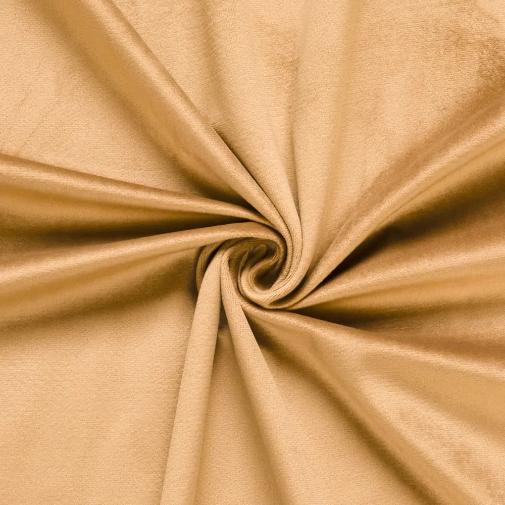 Ткань 1 м/п бархат 300 см цвет персиковый GARDEN STLM-2058326