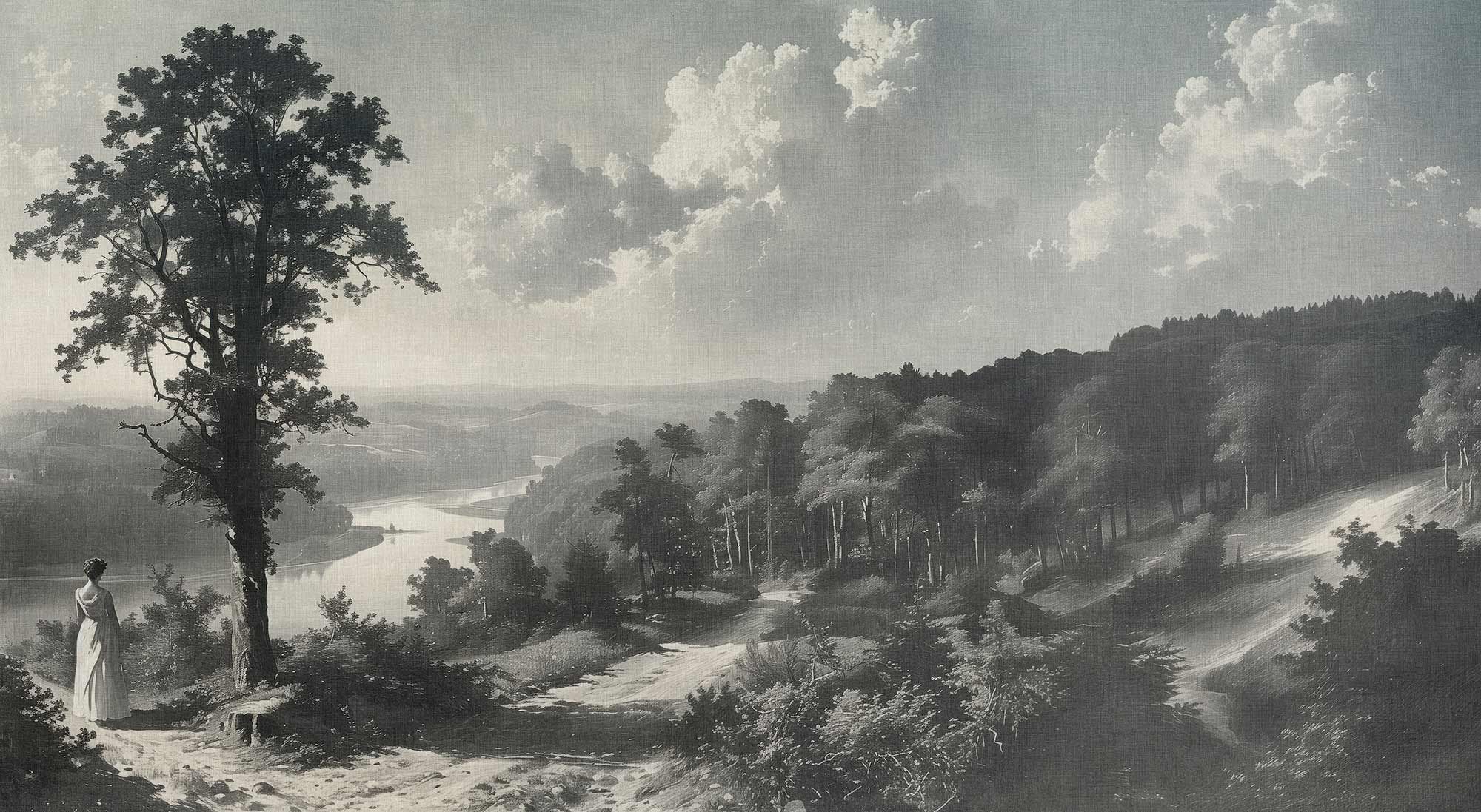 Панорамные обои с пейзажами Tecnografica New Romantic ARCH-00056331 - Вид №1