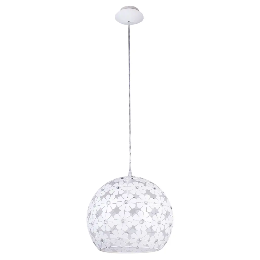 Подвес Hanifa 1xE27x60 Вт, металл, цвет белый Maytoni STLM-2153330