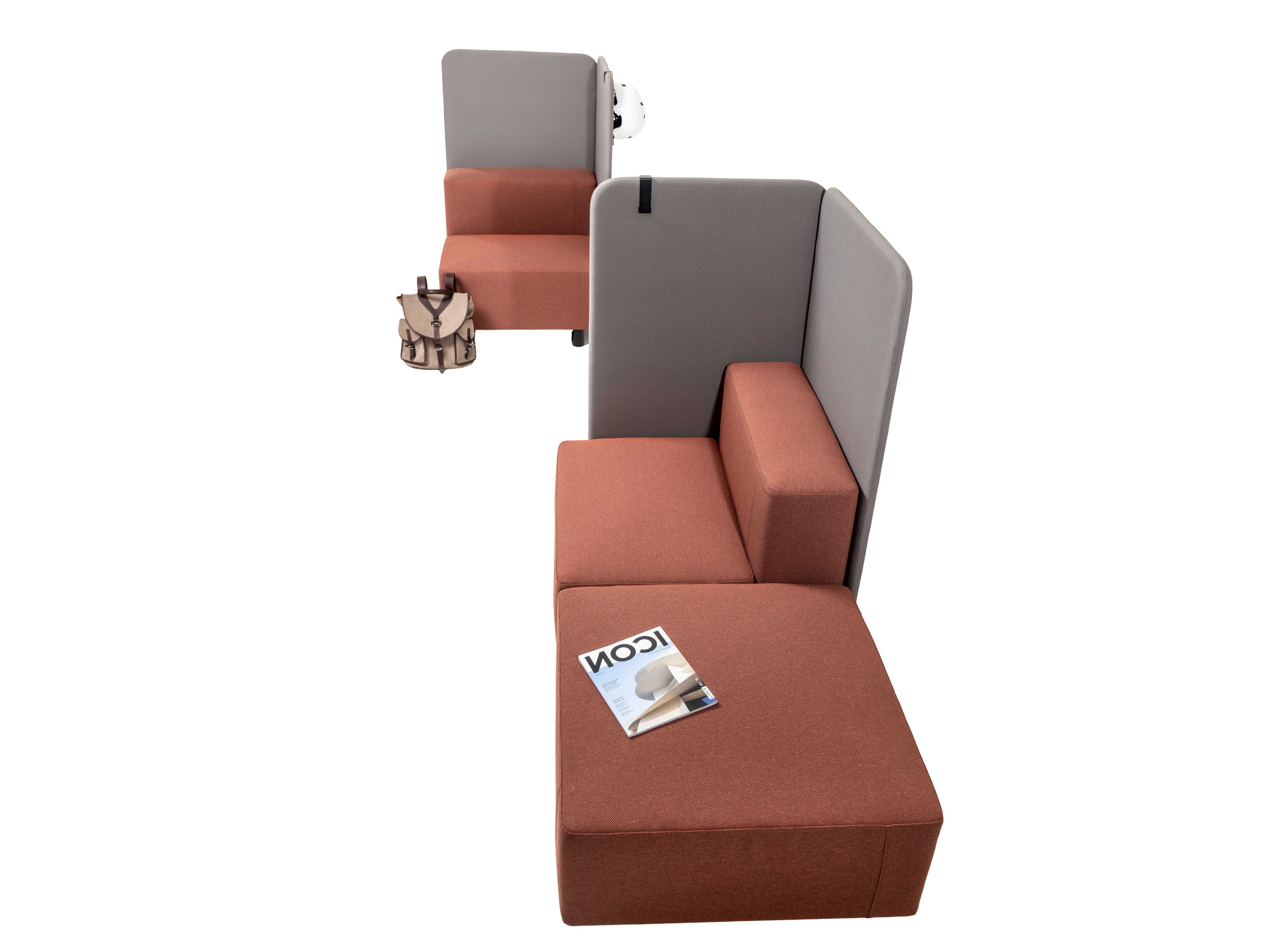 Акустическое кресло из ткани VAGHI Dual ARCH-00100031 - Вид №1