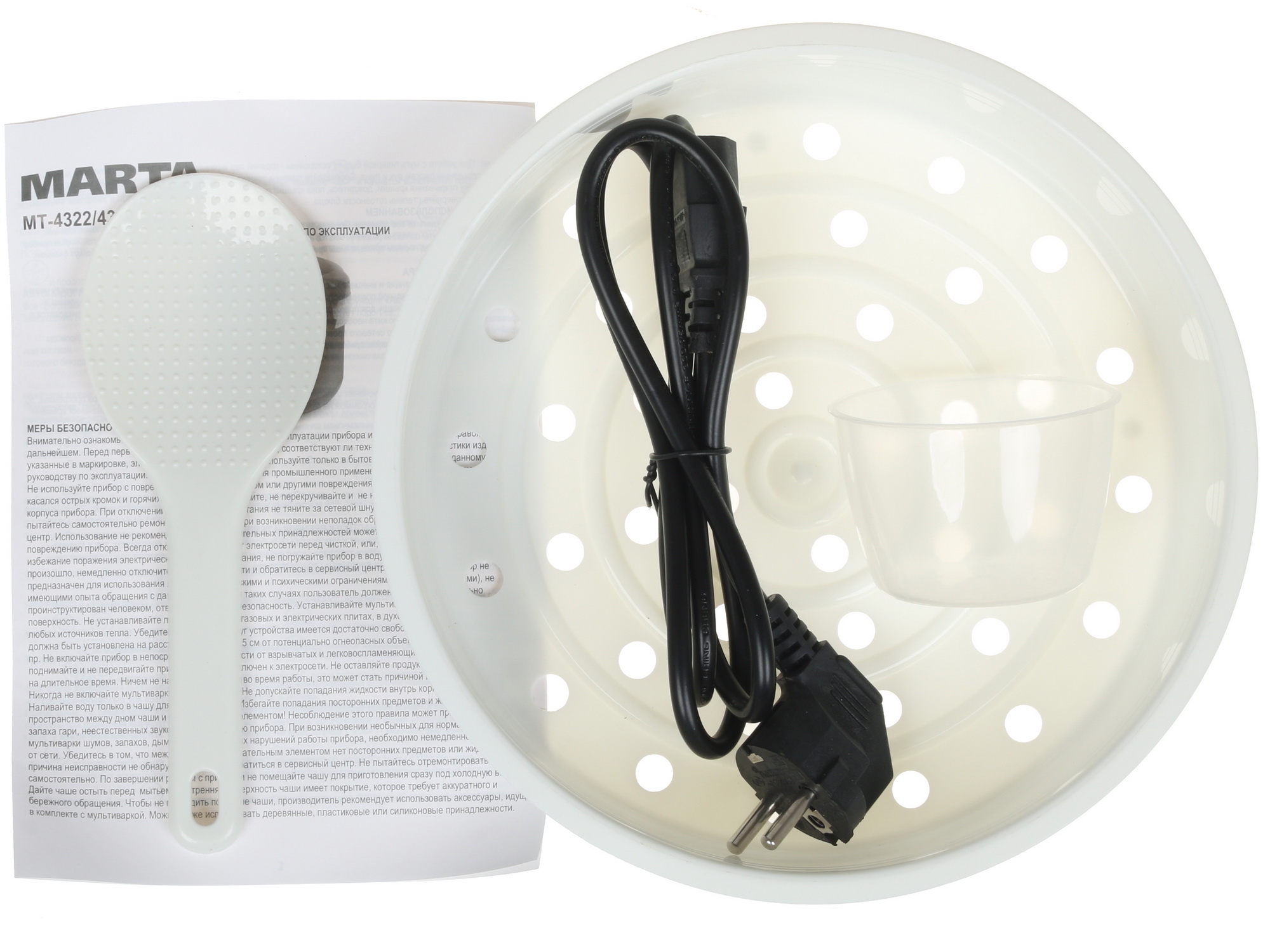1204688 Мультиварка MARTA MT-4322 серебристый STDN-0025831 - Вид №7